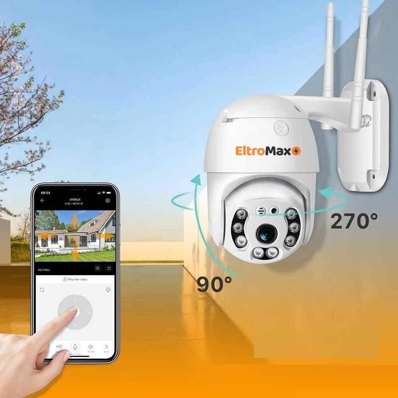 Външна Водоустойчива Камера EltroMax IcSee Full HD, Waterproof 360 Градуса, 5 Мегапиксела - снимка 5